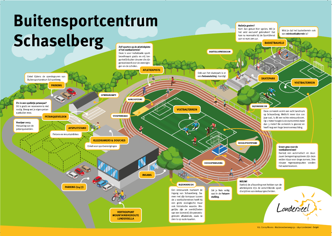 Plan Buitensportcentrum Schaselberg (pdf - 1.7 MB)