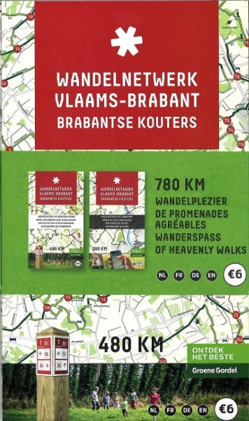 Wandelkaart Vlaams-Brabant: Brabantse Kouters