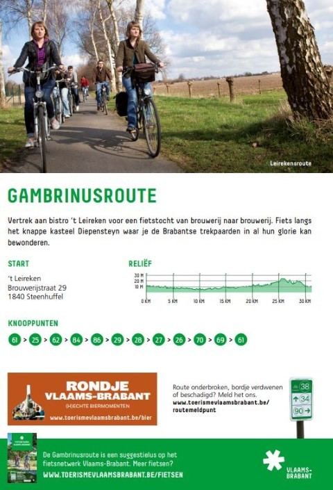 Brochure: Gambrinusroute