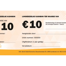 Londerzeelse kadobon 10 euro