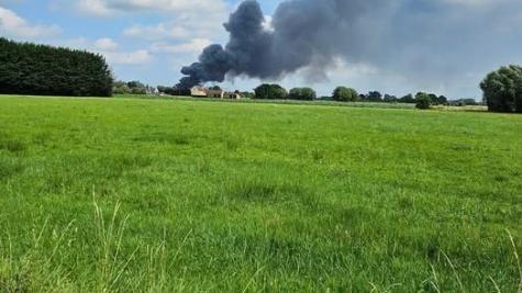 Brand industrieterrein
