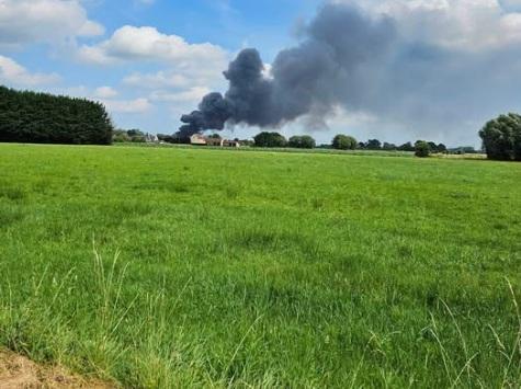 Brand industrieterrein